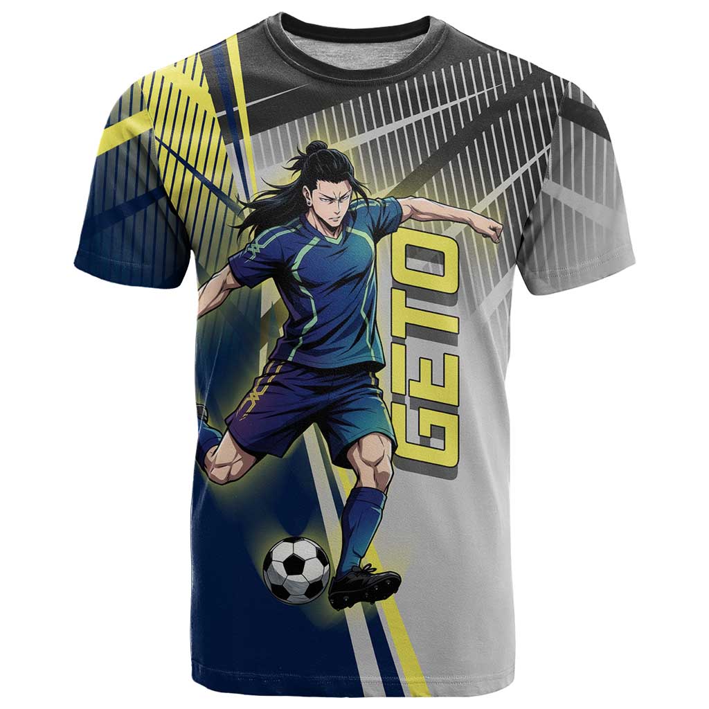Personalized Geto Suguru T Shirt Anime Soccer Action Illustration Art