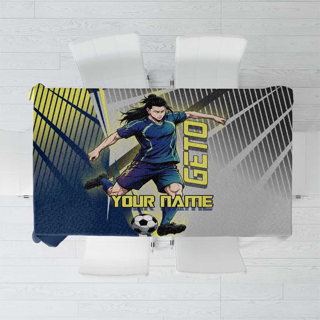 Personalized Geto Suguru Tablecloth Anime Soccer Action Illustration Art