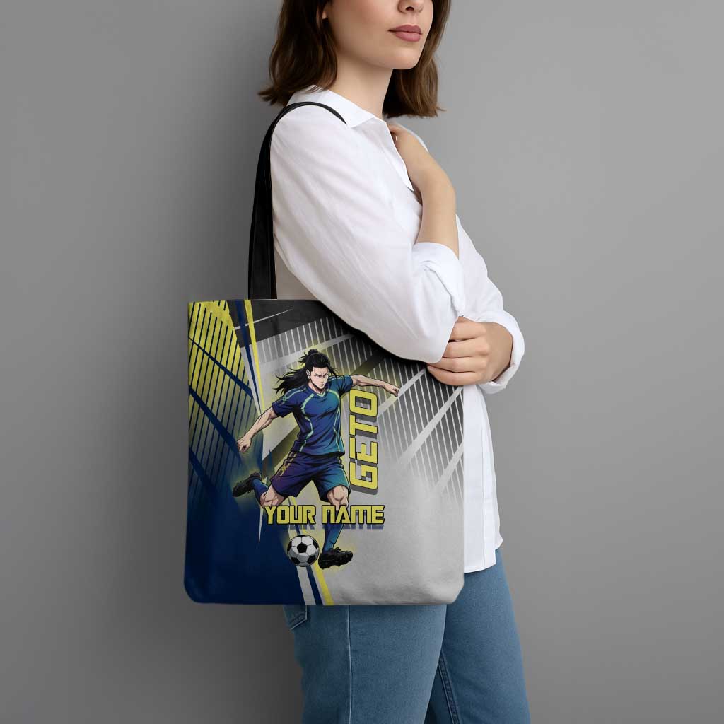 Personalized Geto Suguru Tote Bag Anime Soccer Action Illustration Art