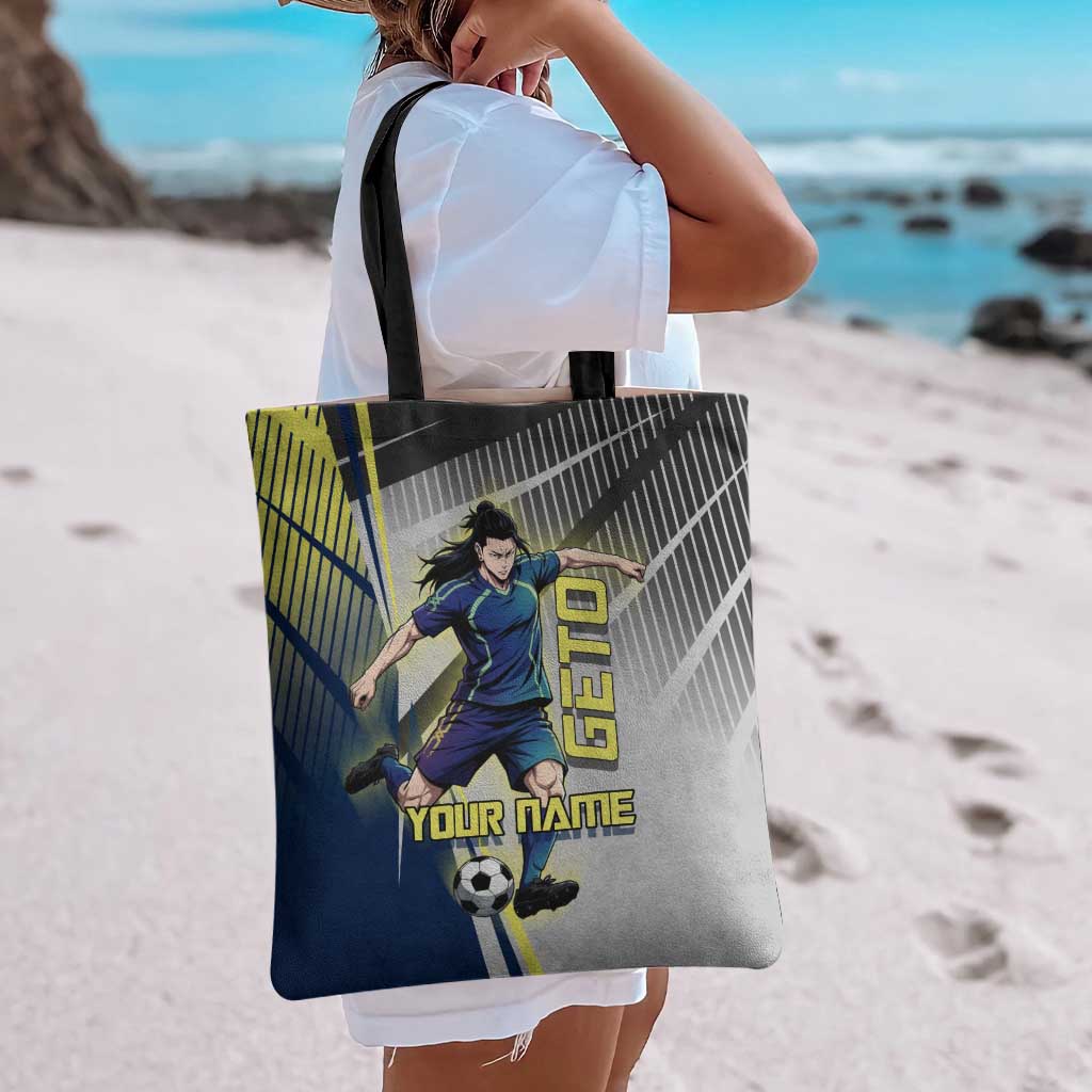 Personalized Geto Suguru Tote Bag Anime Soccer Action Illustration Art