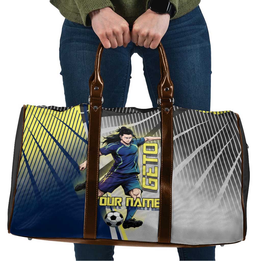 Personalized Geto Suguru Travel Bag Anime Soccer Action Illustration Art