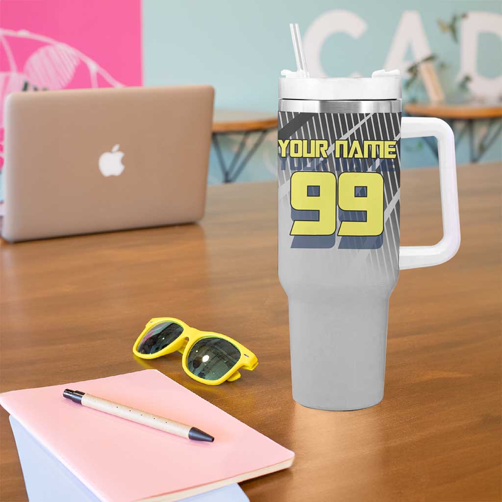 Personalized Geto Suguru Tumbler With Handle Anime Soccer Action Illustration Art