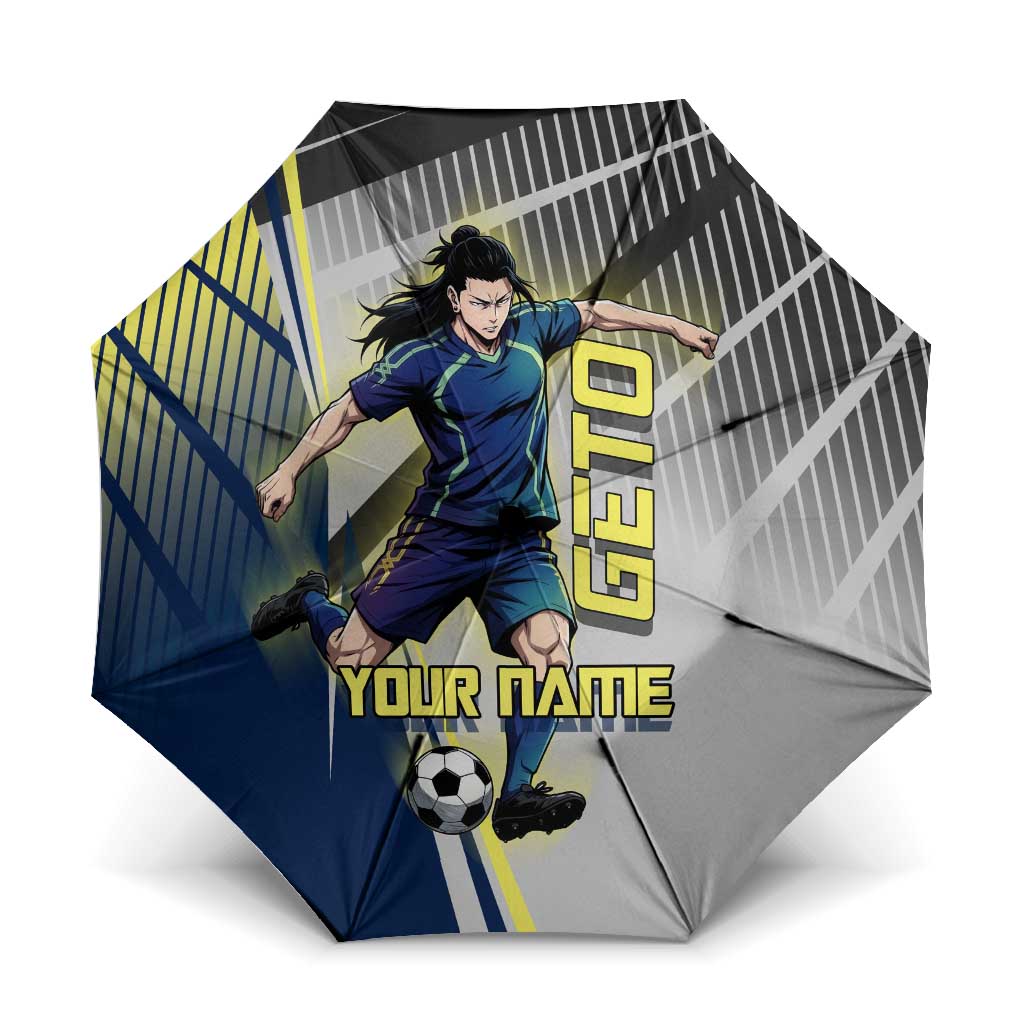 Personalized Geto Suguru Umbrella Anime Soccer Action Illustration Art