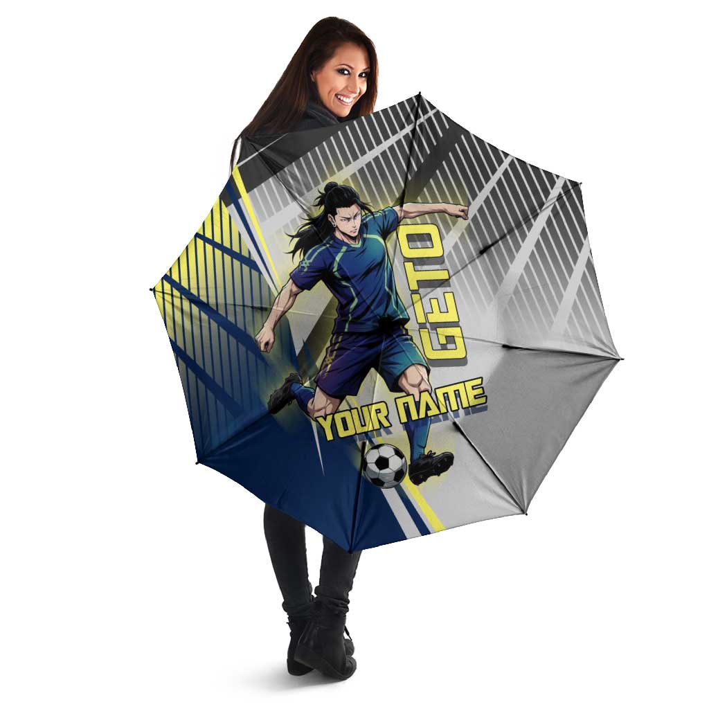 Personalized Geto Suguru Umbrella Anime Soccer Action Illustration Art