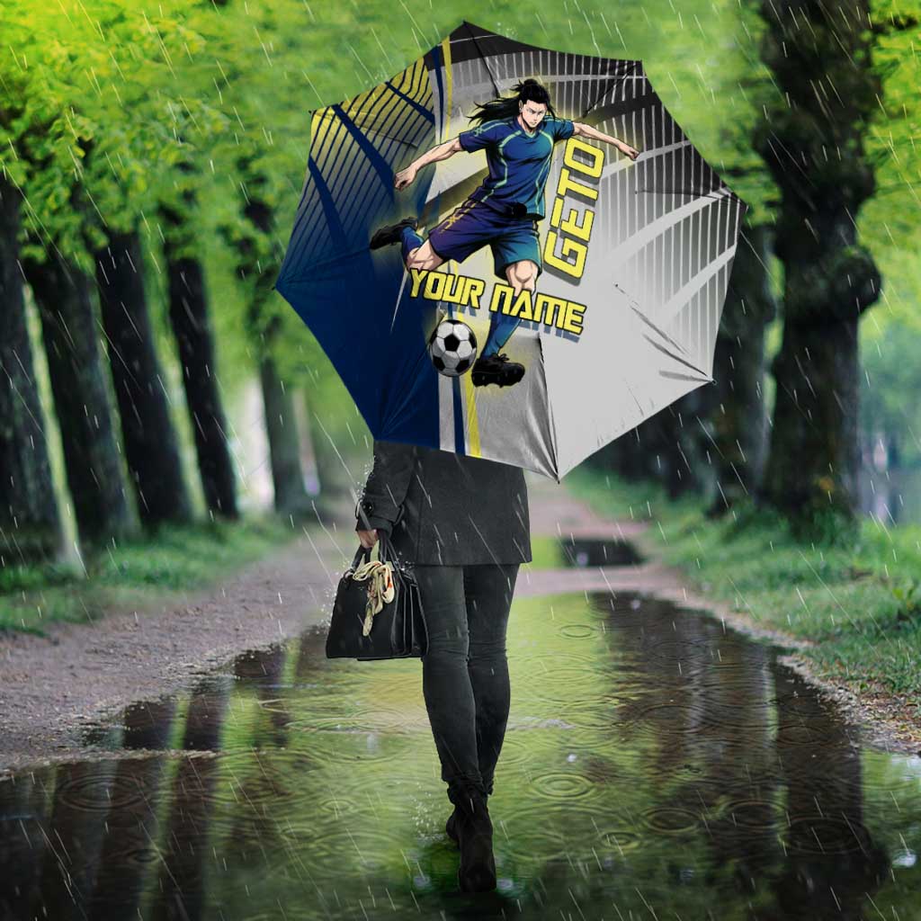 Personalized Geto Suguru Umbrella Anime Soccer Action Illustration Art