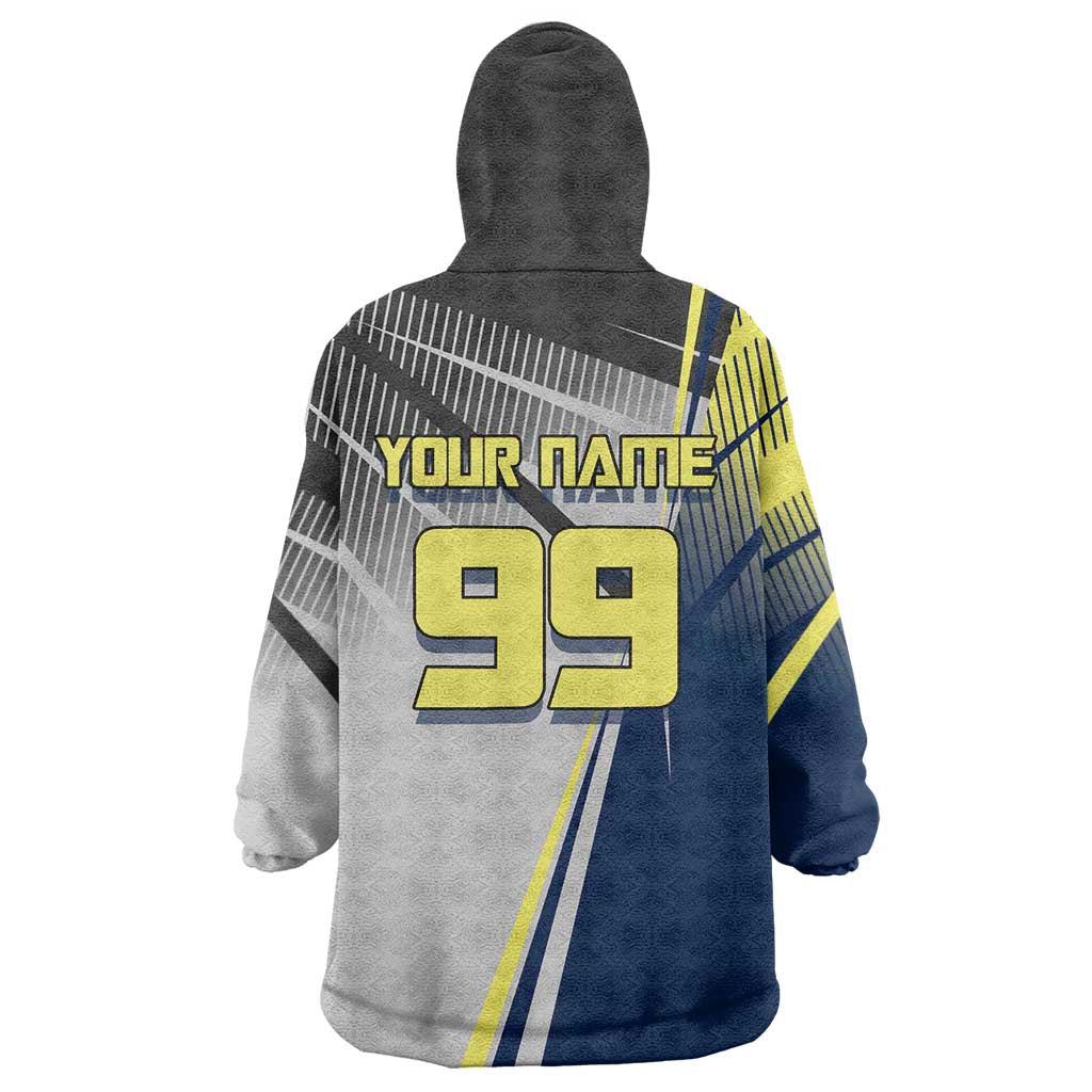 Personalized Geto Suguru Wearable Blanket Hoodie Anime Soccer Action Illustration Art