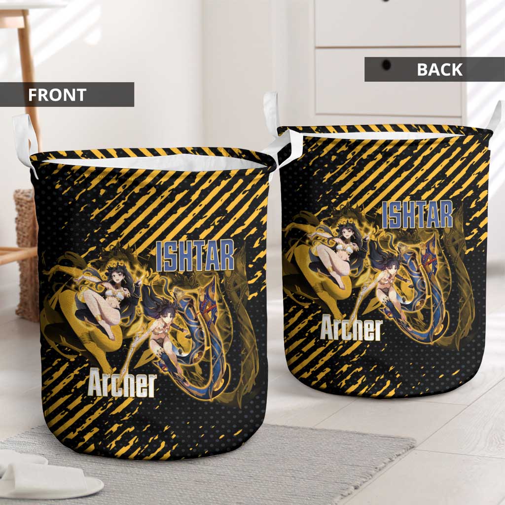 Ishtar Archer Fate Grand Order Laundry Basket Anime Pop Art Grunge Style