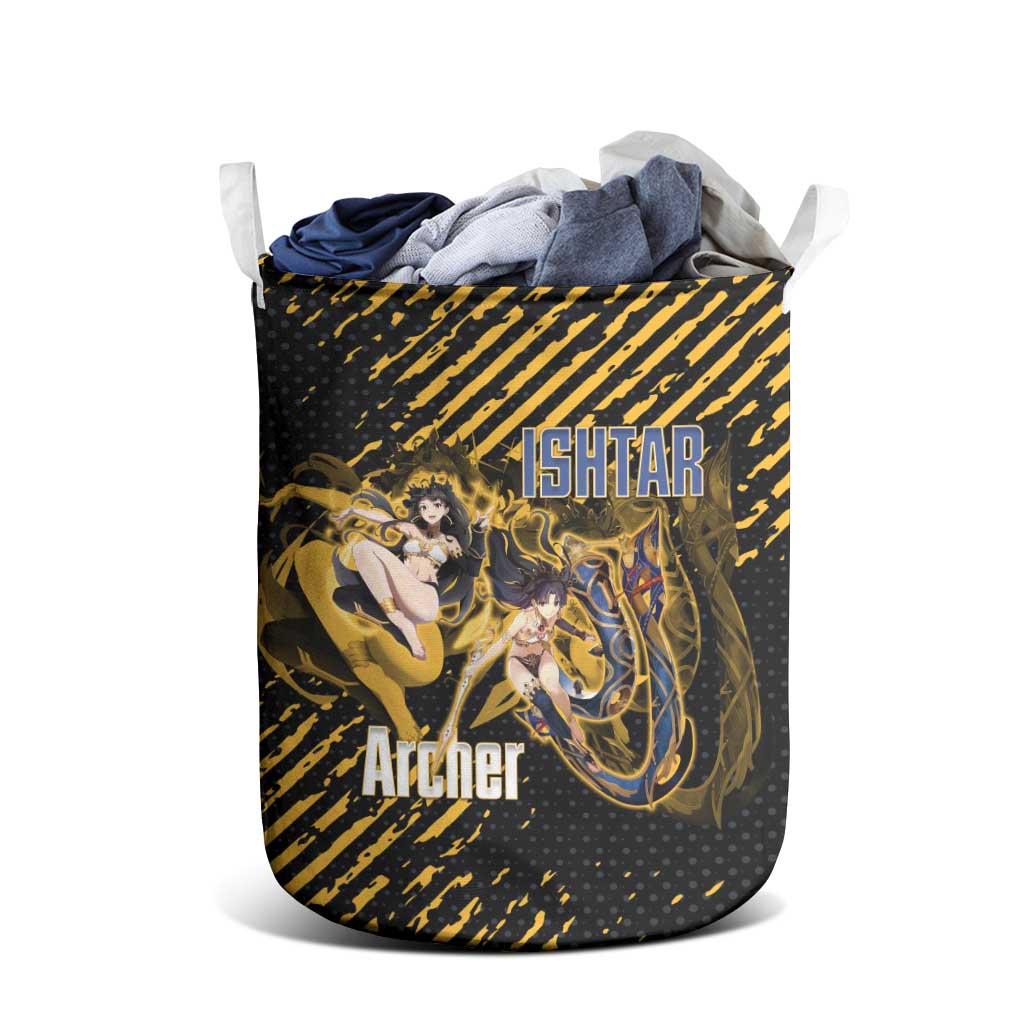 Ishtar Archer Fate Grand Order Laundry Basket Anime Pop Art Grunge Style