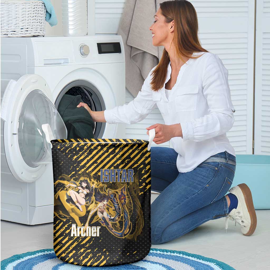 Ishtar Archer Fate Grand Order Laundry Basket Anime Pop Art Grunge Style