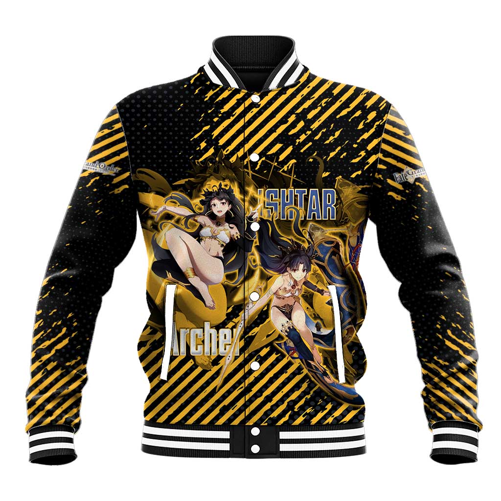 Ishtar Archer Fate Grand Order Baseball Jacket Anime Pop Art Grunge Style
