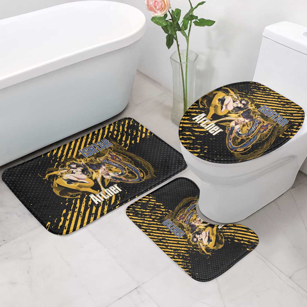 Ishtar Archer Fate Grand Order Bathroom Set Anime Pop Art Grunge Style