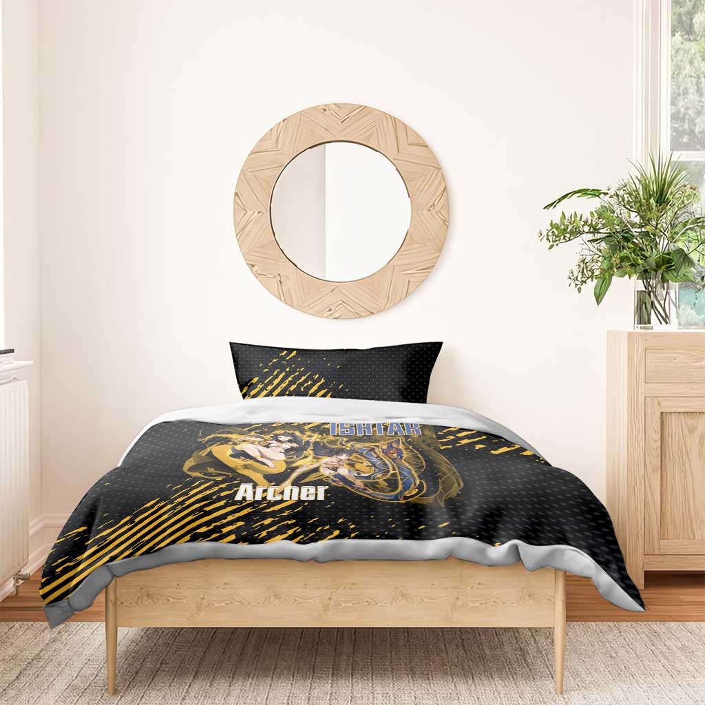 Ishtar Archer Fate Grand Order Bedding Set Anime Pop Art Grunge Style