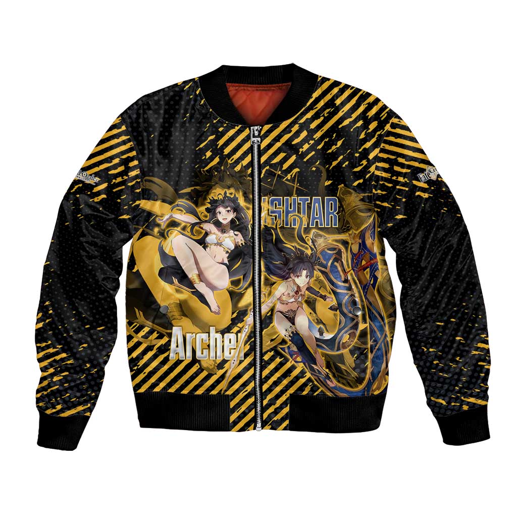 Ishtar Archer Fate Grand Order Bomber Jacket Anime Pop Art Grunge Style