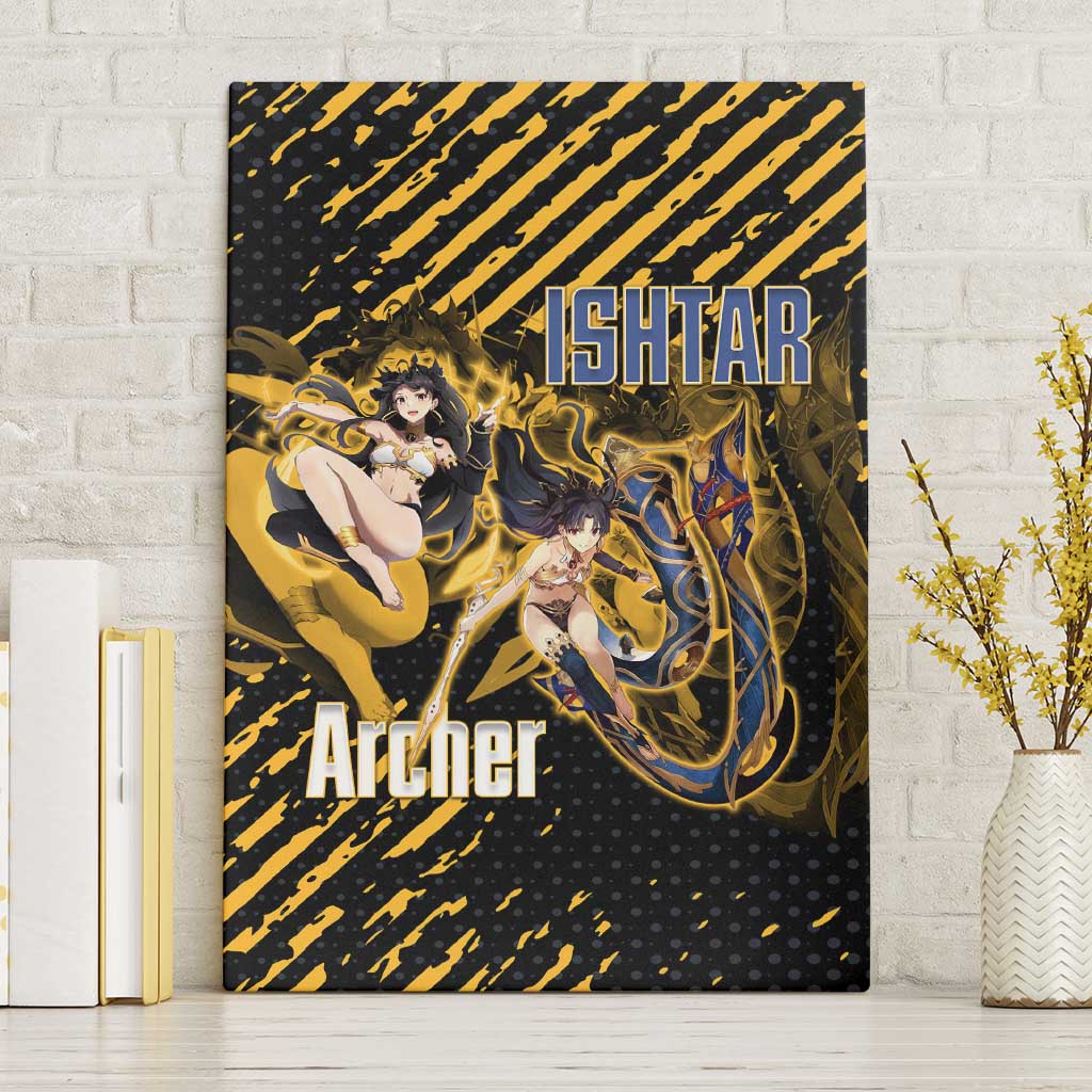 Ishtar Archer Fate Grand Order Canvas Wall Art Anime Pop Art Grunge Style