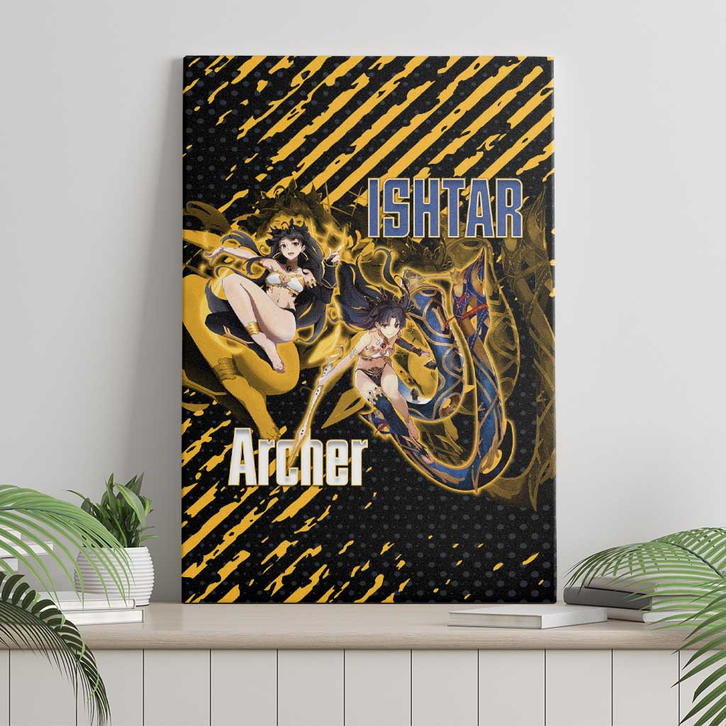 Ishtar Archer Fate Grand Order Canvas Wall Art Anime Pop Art Grunge Style