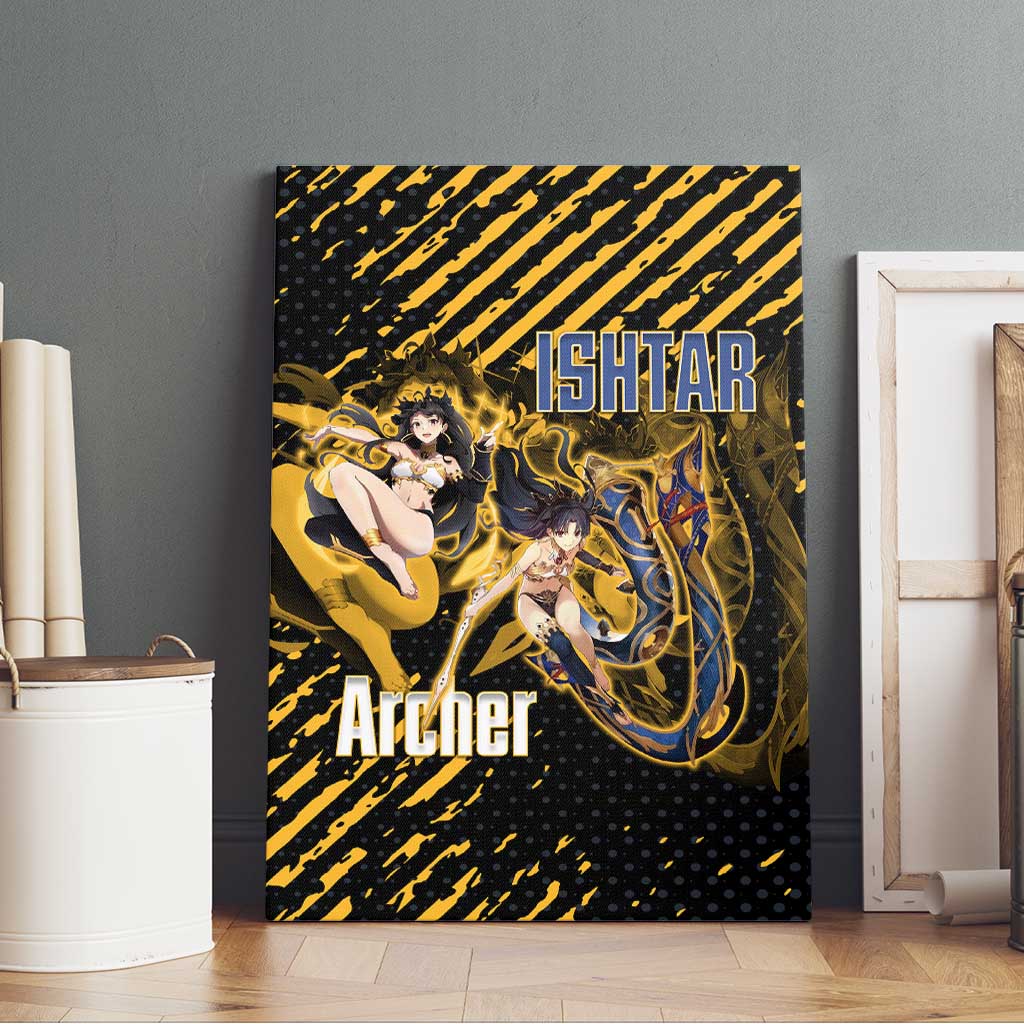 Ishtar Archer Fate Grand Order Canvas Wall Art Anime Pop Art Grunge Style