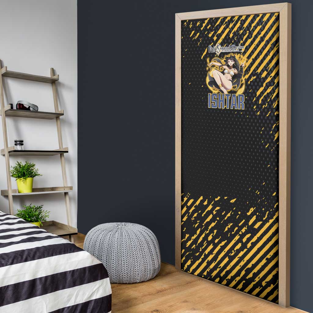 Ishtar Archer Fate Grand Order Door Cover Anime Pop Art Grunge Style