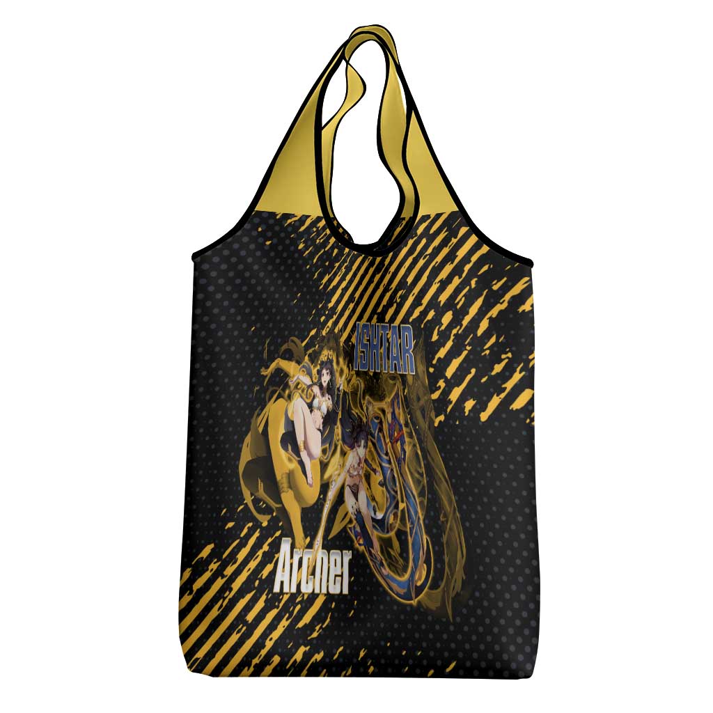 Ishtar Archer Fate Grand Order Grocery Bag Anime Pop Art Grunge Style