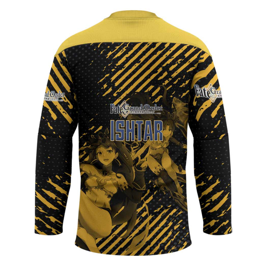 Ishtar Archer Fate Grand Order Hockey Jersey Anime Pop Art Grunge Style