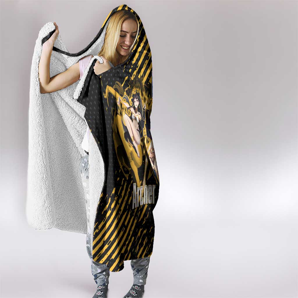 Ishtar Archer Fate Grand Order Hooded Blanket Anime Pop Art Grunge Style