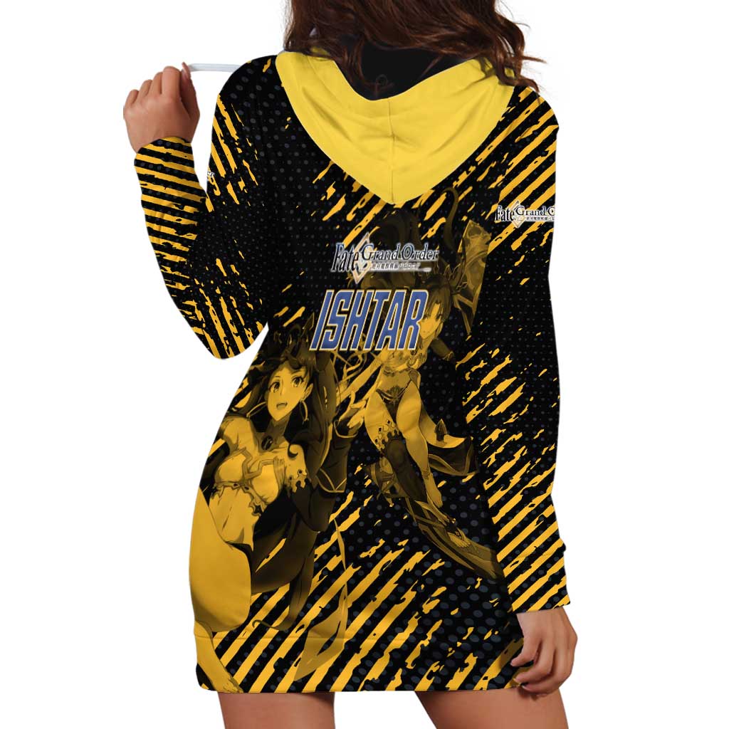Ishtar Archer Fate Grand Order Hoodie Dress Anime Pop Art Grunge Style
