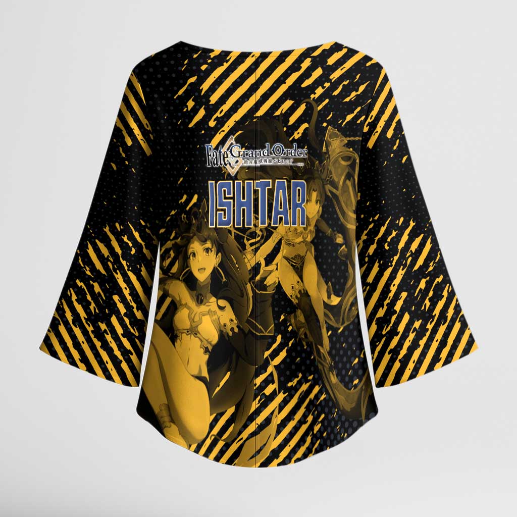 Ishtar Archer Fate Grand Order Kimono Sleeve Blouse Anime Pop Art Grunge Style