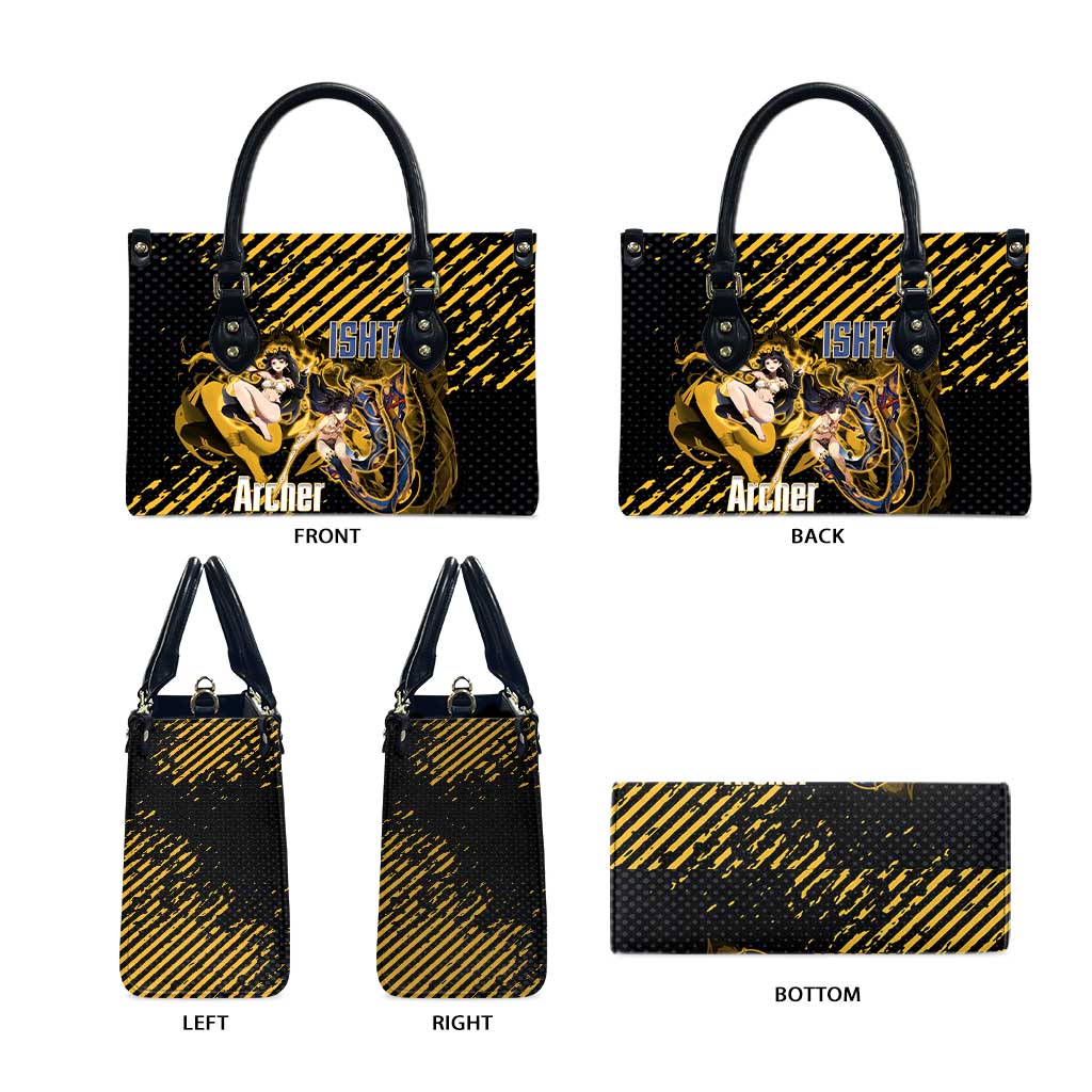 Ishtar Archer Fate Grand Order Leather Bag Anime Pop Art Grunge Style
