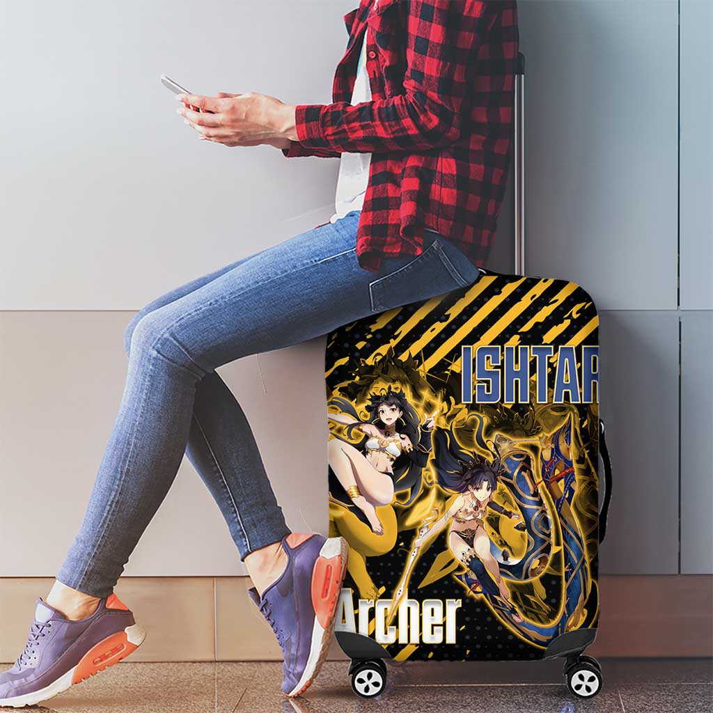 Ishtar Archer Fate Grand Order Luggage Cover Anime Pop Art Grunge Style