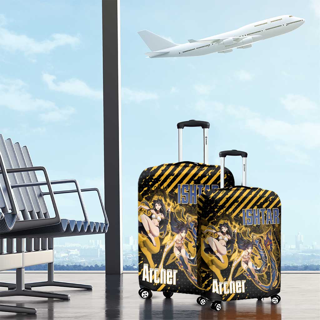 Ishtar Archer Fate Grand Order Luggage Cover Anime Pop Art Grunge Style