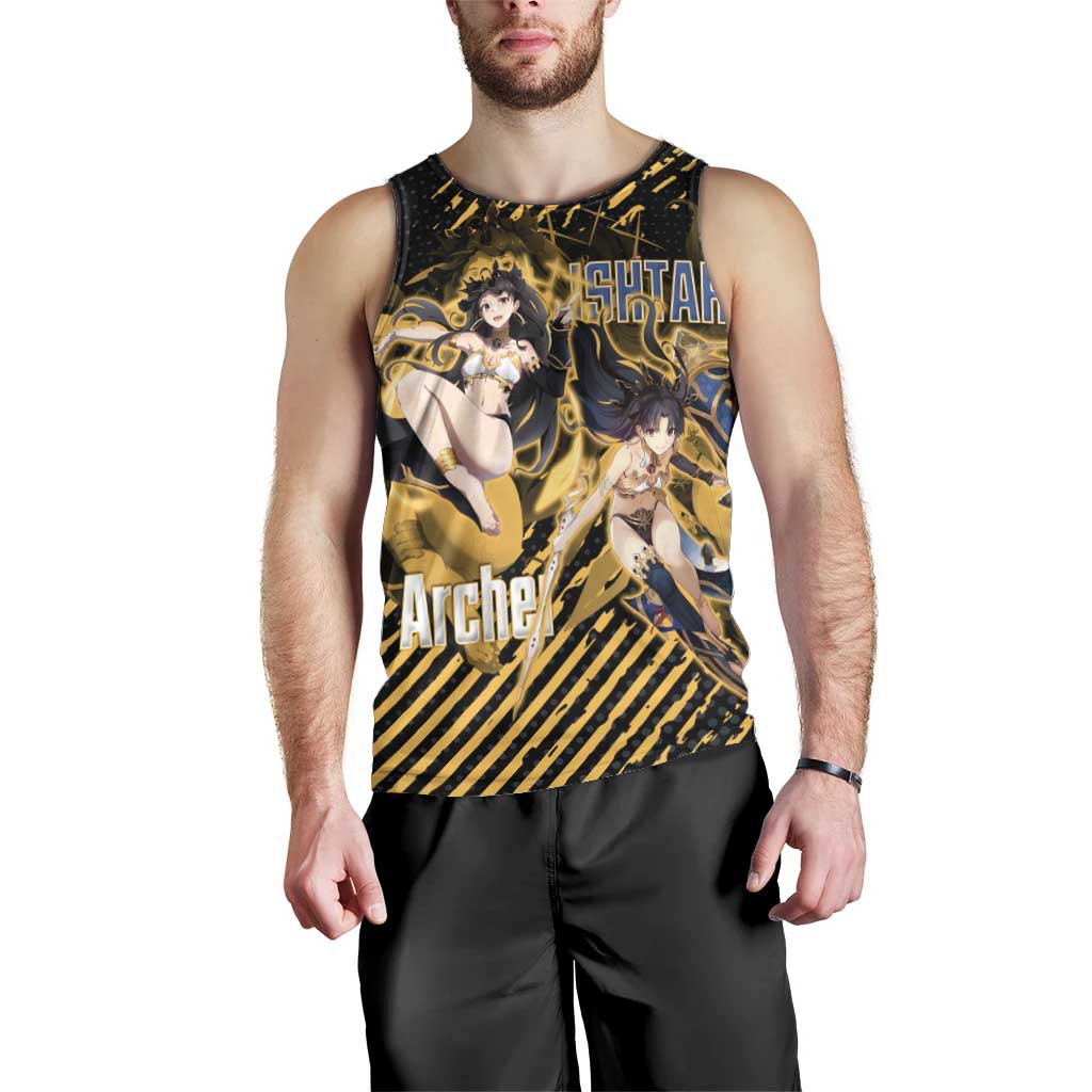 Ishtar Archer Fate Grand Order Men Tank Top Anime Pop Art Grunge Style