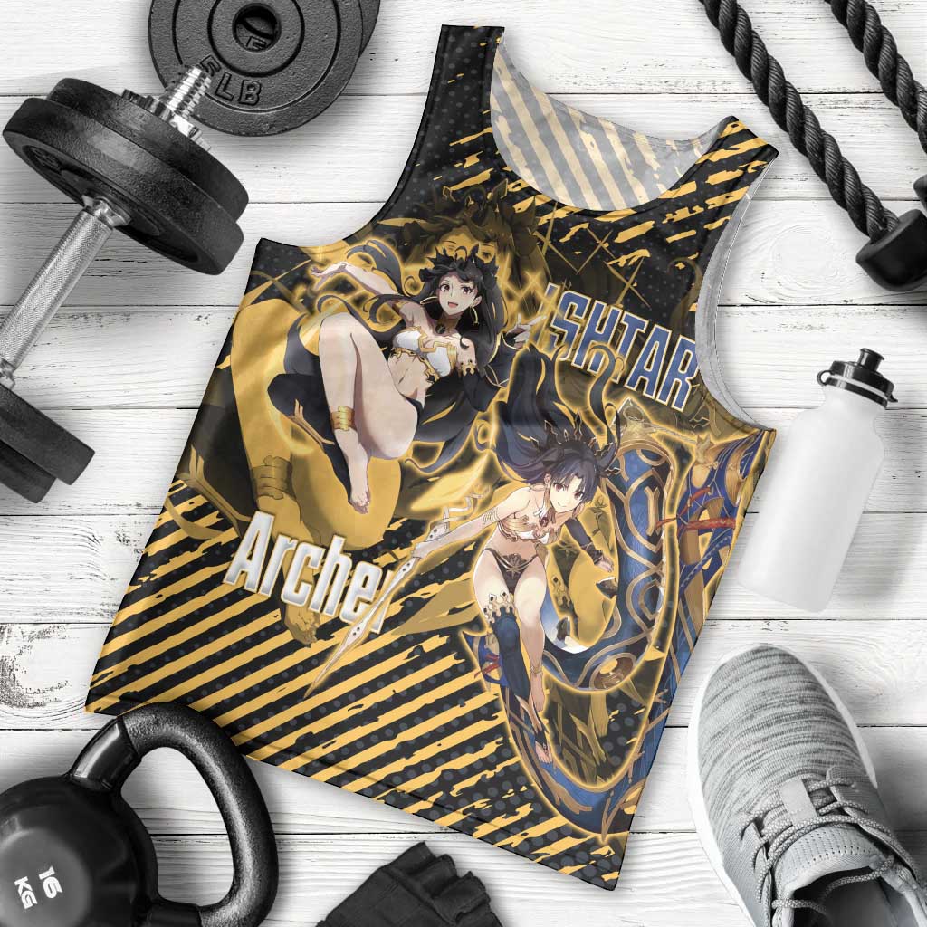 Ishtar Archer Fate Grand Order Men Tank Top Anime Pop Art Grunge Style