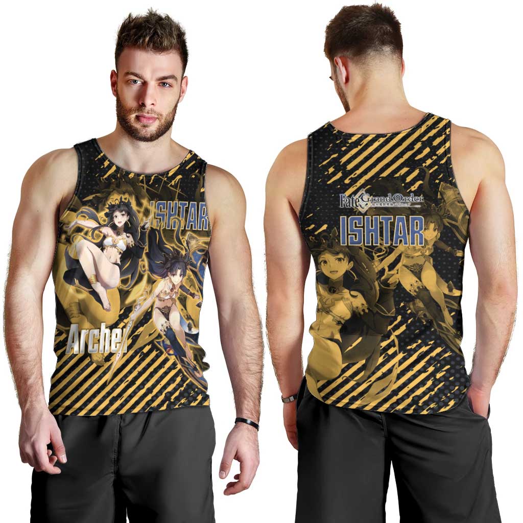 Ishtar Archer Fate Grand Order Men Tank Top Anime Pop Art Grunge Style