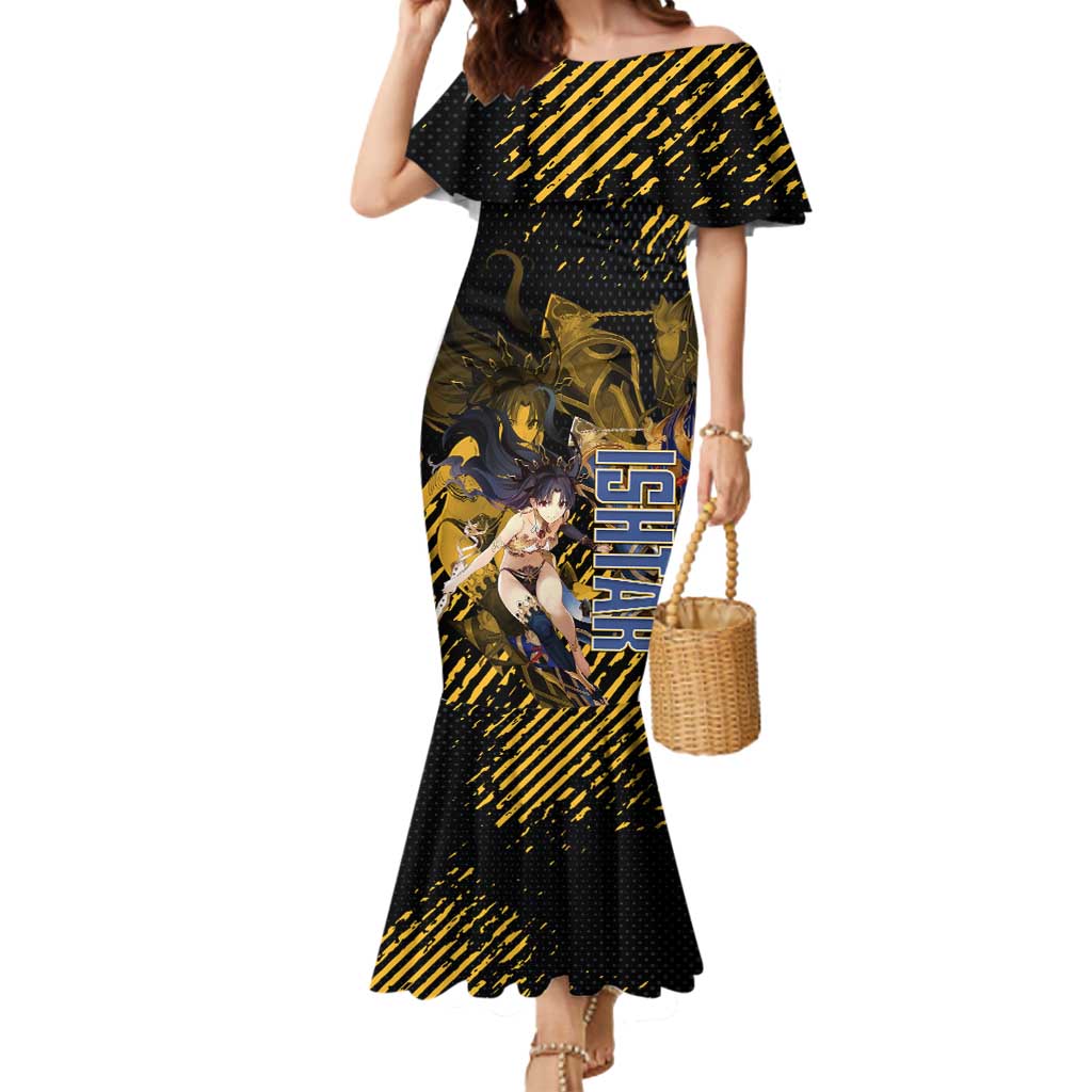 Ishtar Archer Fate Grand Order Mermaid Dress Anime Pop Art Grunge Style