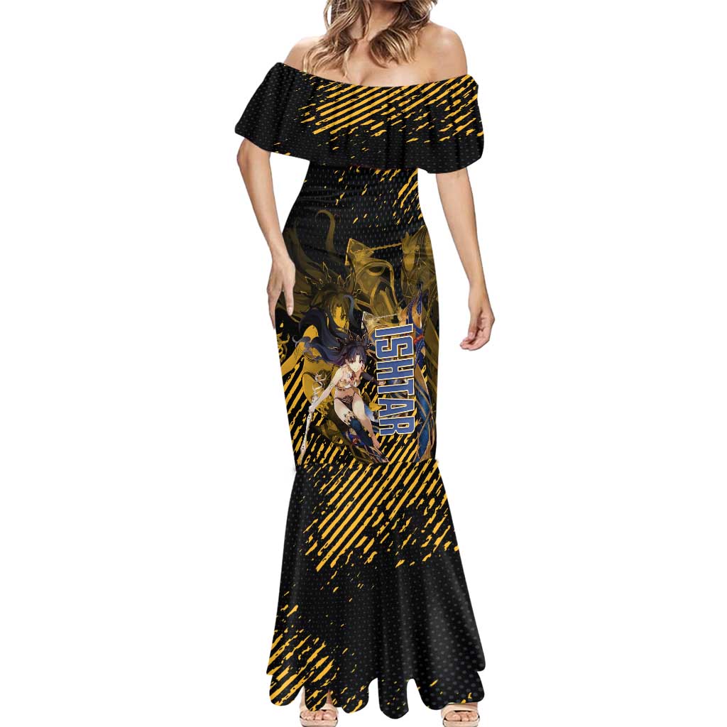 Ishtar Archer Fate Grand Order Mermaid Dress Anime Pop Art Grunge Style