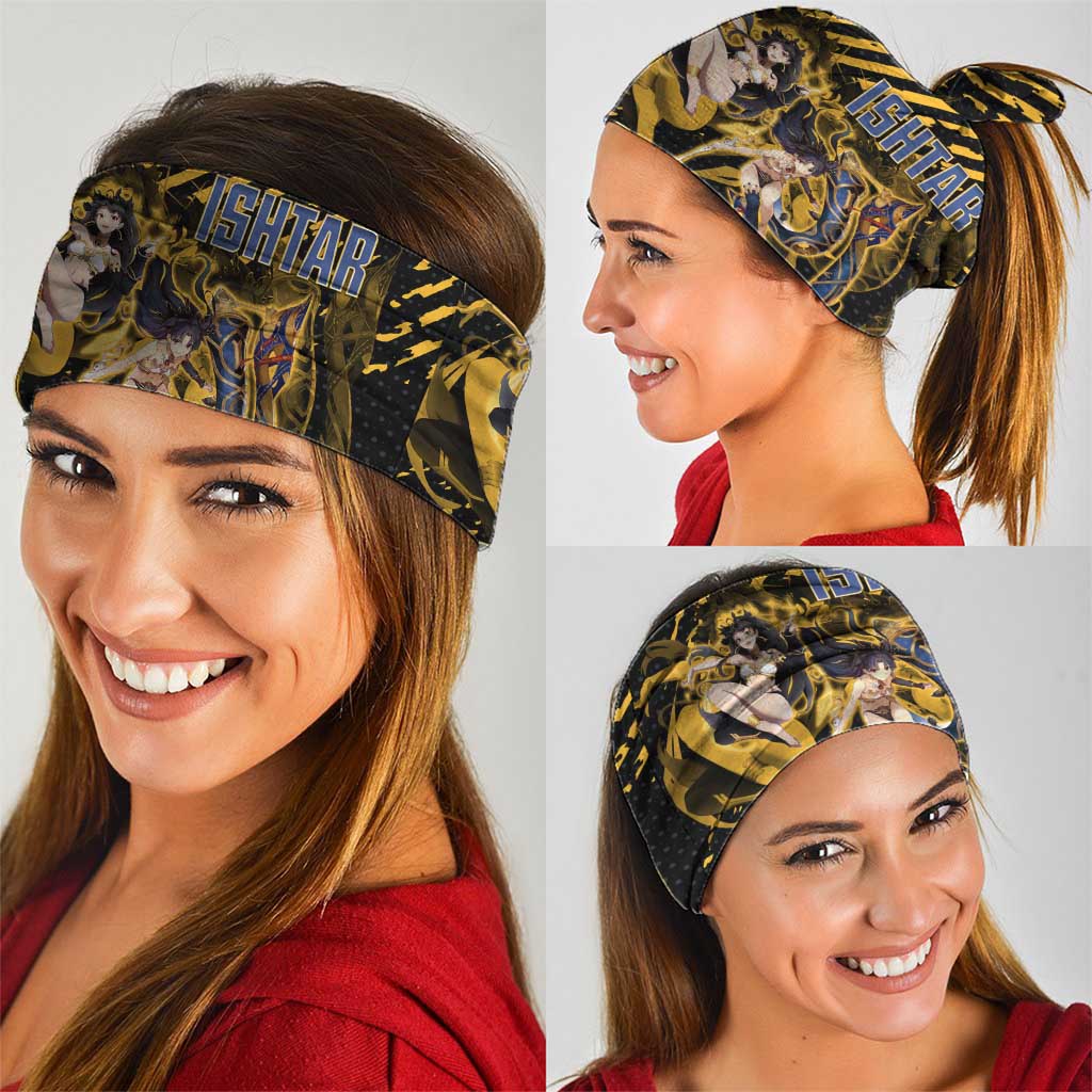 Ishtar Archer Fate Grand Order Neck Gaiter Anime Pop Art Grunge Style