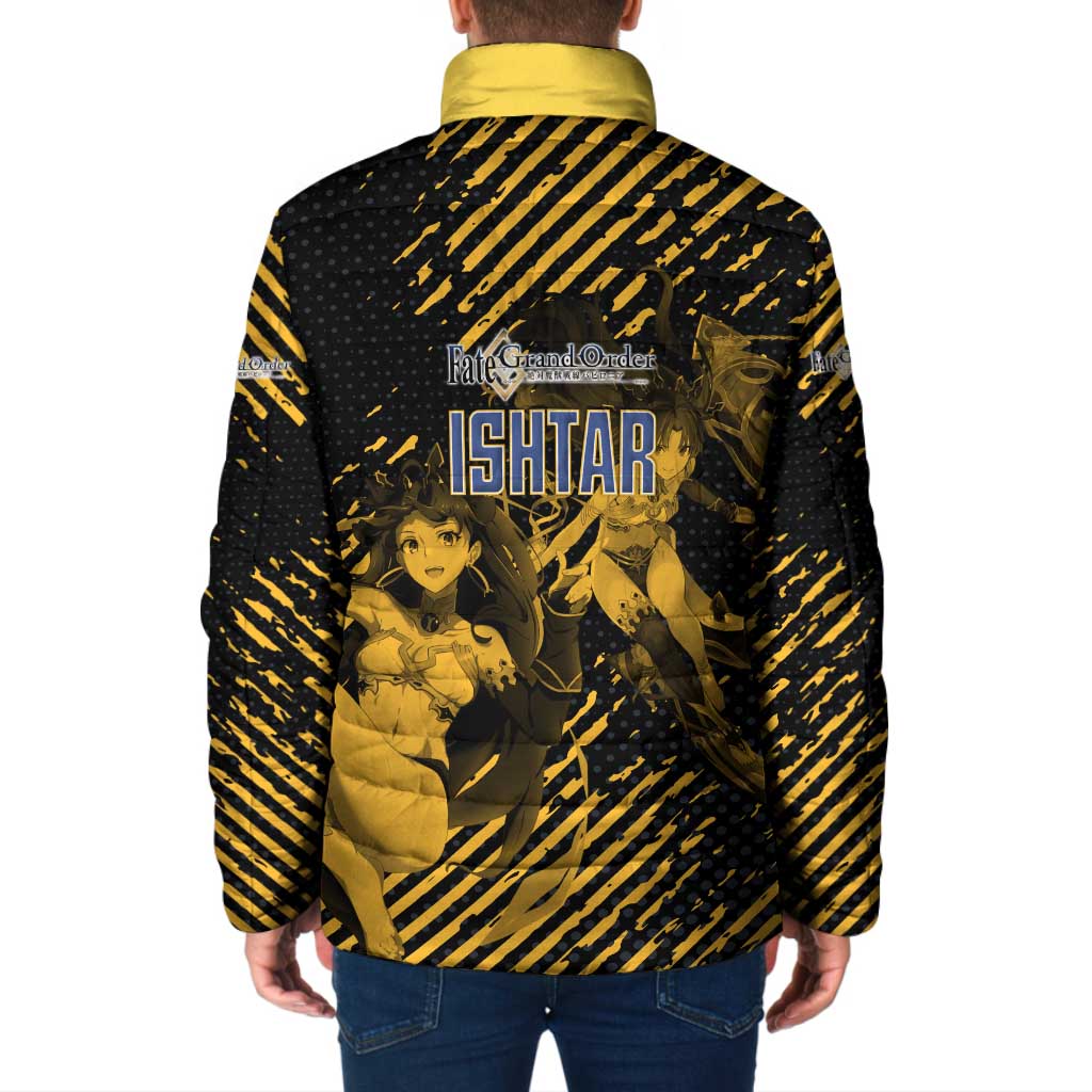 Ishtar Archer Fate Grand Order Padded Jacket Anime Pop Art Grunge Style