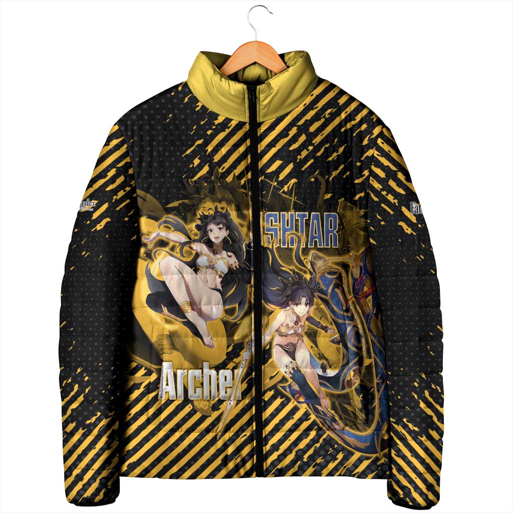 Ishtar Archer Fate Grand Order Padded Jacket Anime Pop Art Grunge Style