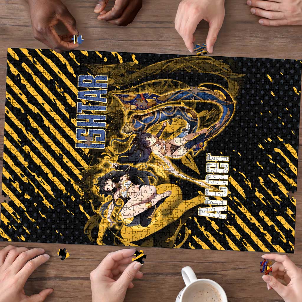Ishtar Archer Fate Grand Order Puzzle Anime Pop Art Grunge Style