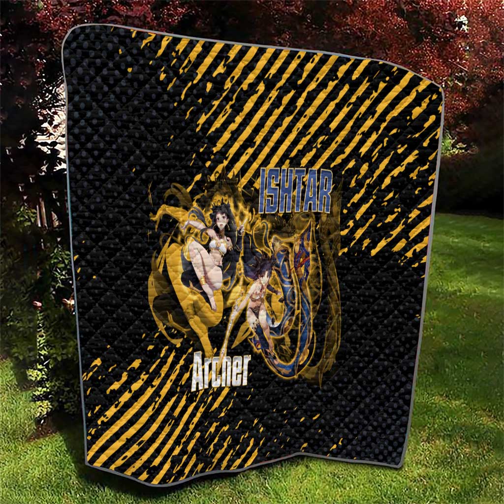 Ishtar Archer Fate Grand Order Quilt Anime Pop Art Grunge Style