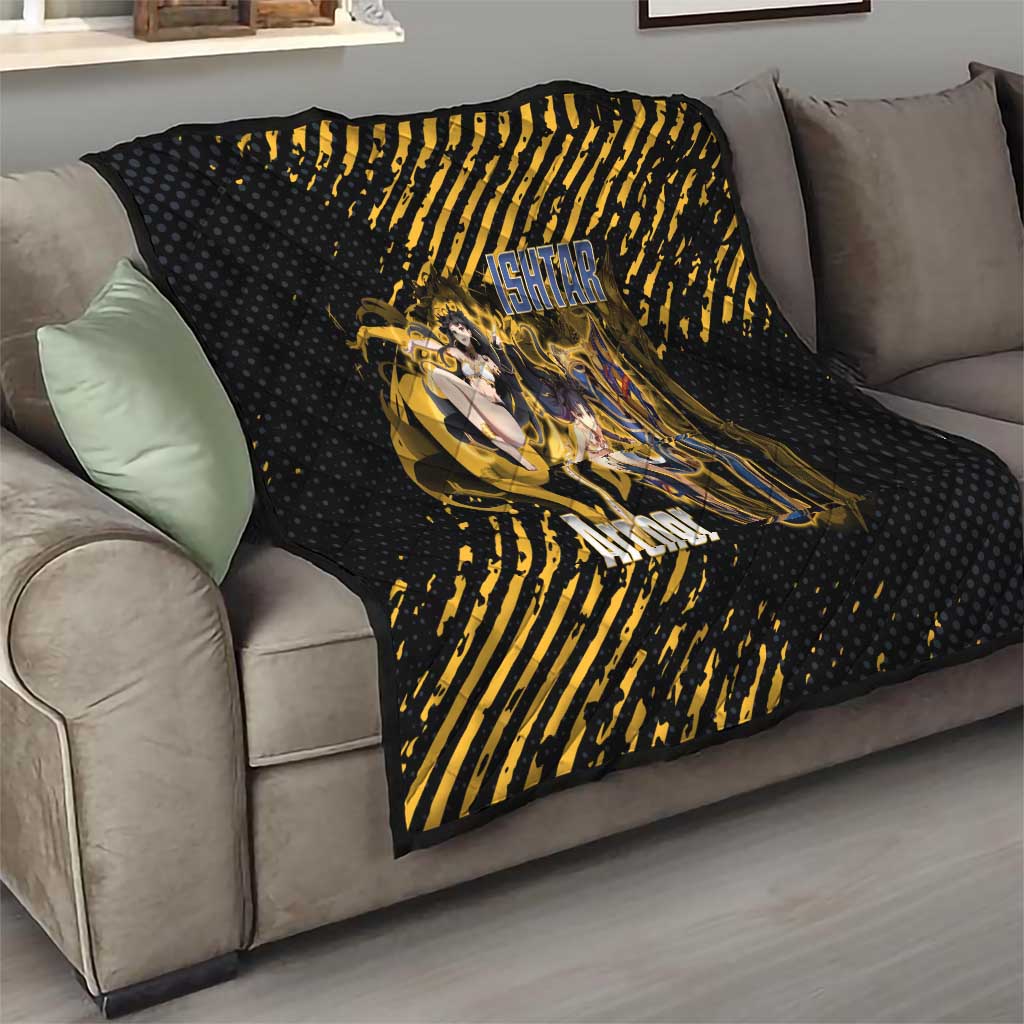 Ishtar Archer Fate Grand Order Quilt Anime Pop Art Grunge Style