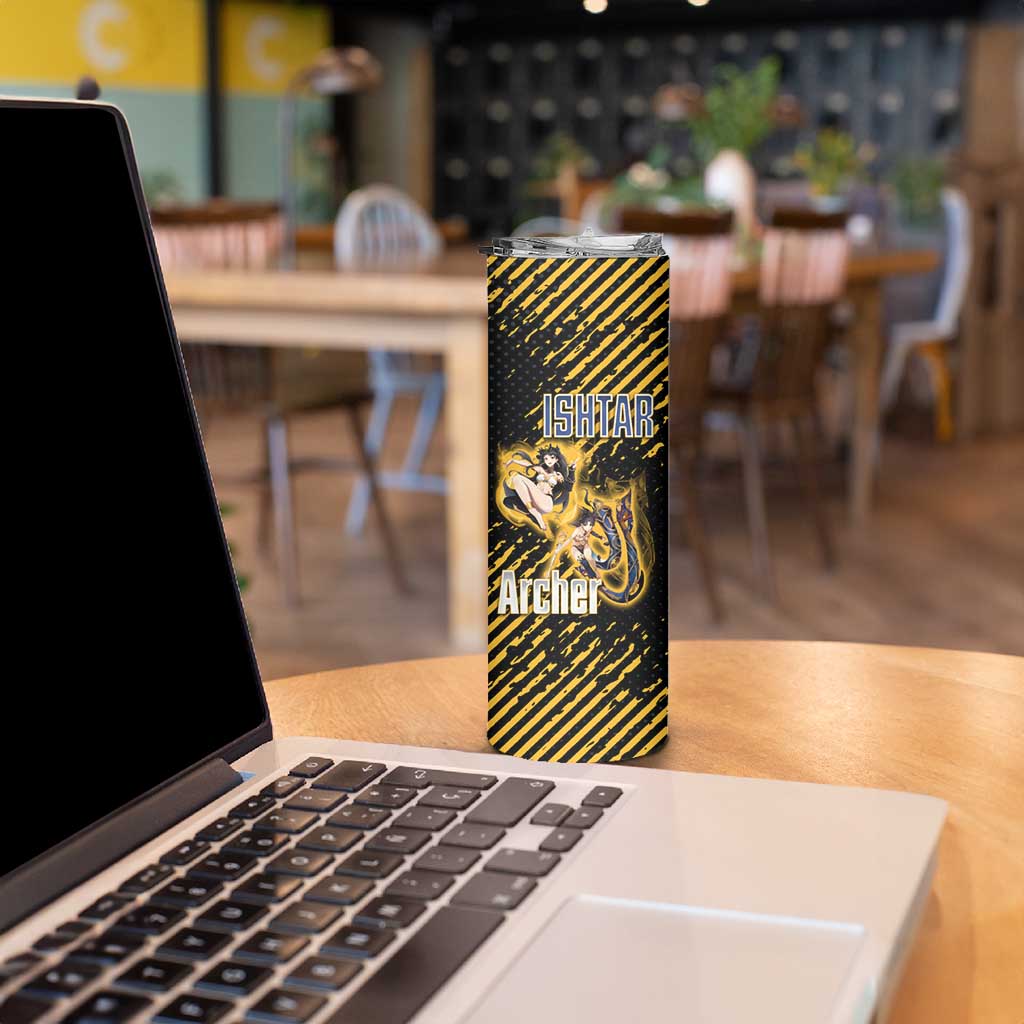 Ishtar Archer Fate Grand Order Skinny Tumbler Anime Pop Art Grunge Style