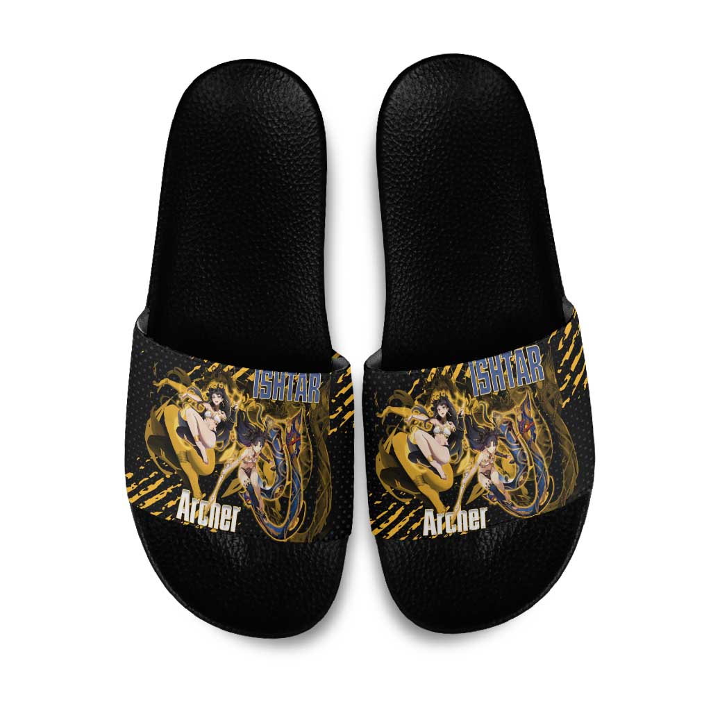 Ishtar Archer Fate Grand Order Slide Sandals Anime Pop Art Grunge Style