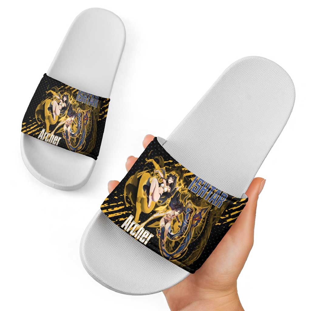 Ishtar Archer Fate Grand Order Slide Sandals Anime Pop Art Grunge Style
