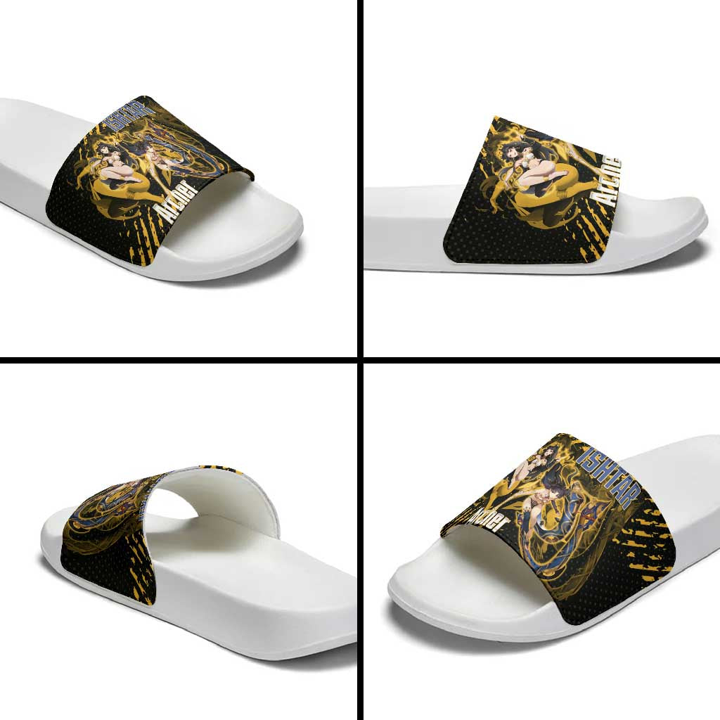 Ishtar Archer Fate Grand Order Slide Sandals Anime Pop Art Grunge Style