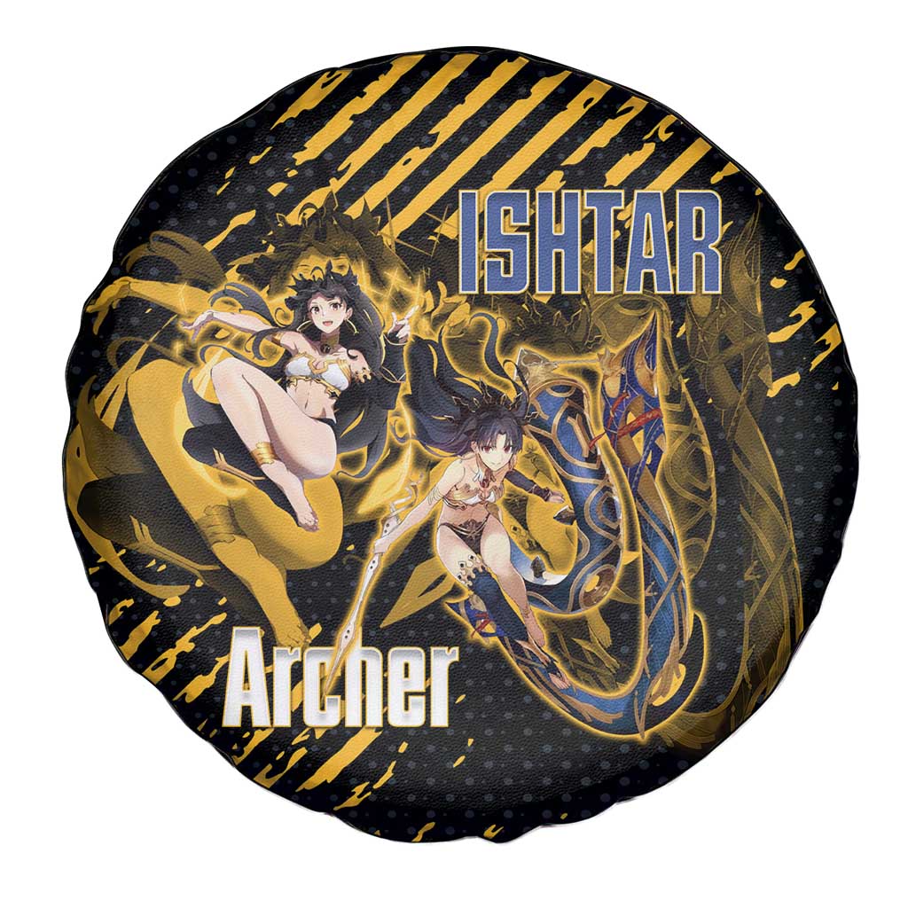 Ishtar Archer Fate Grand Order Spare Tire Cover Anime Pop Art Grunge Style