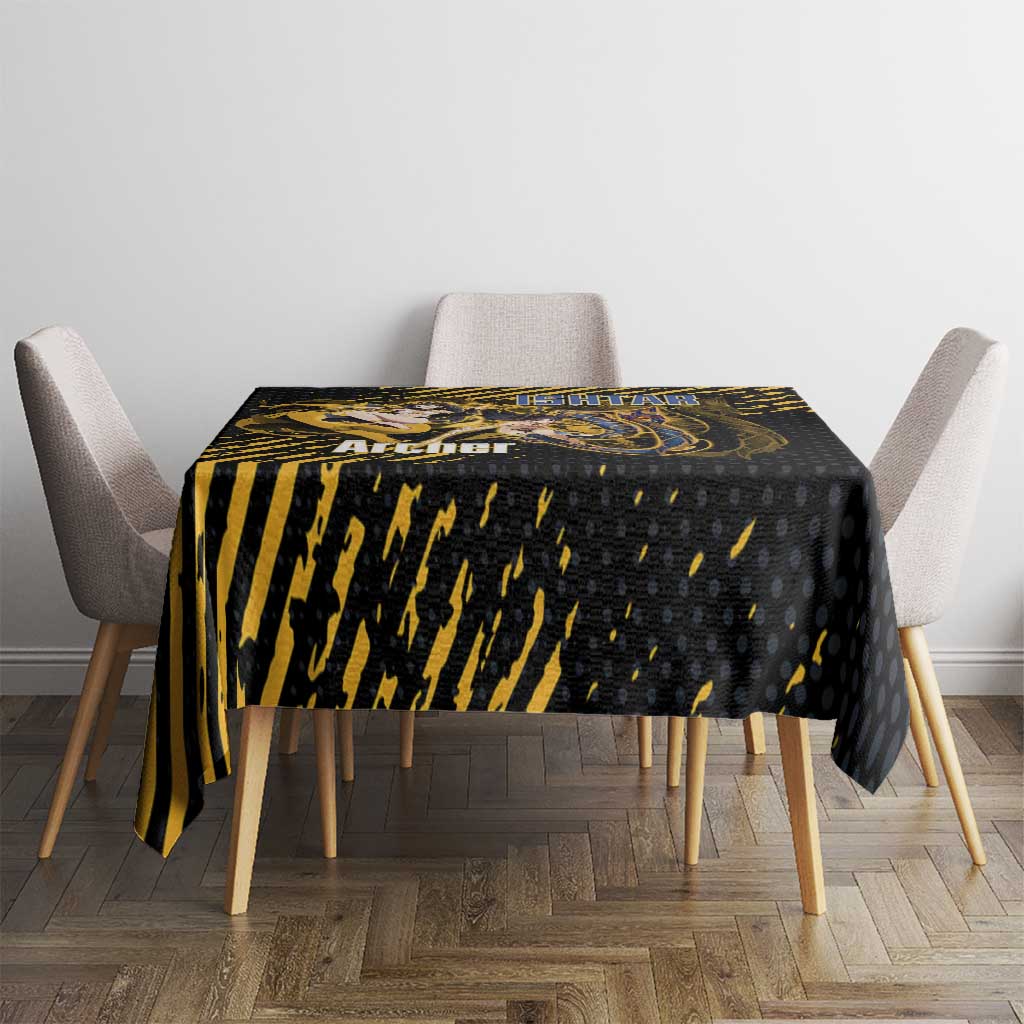 Ishtar Archer Fate Grand Order Tablecloth Anime Pop Art Grunge Style