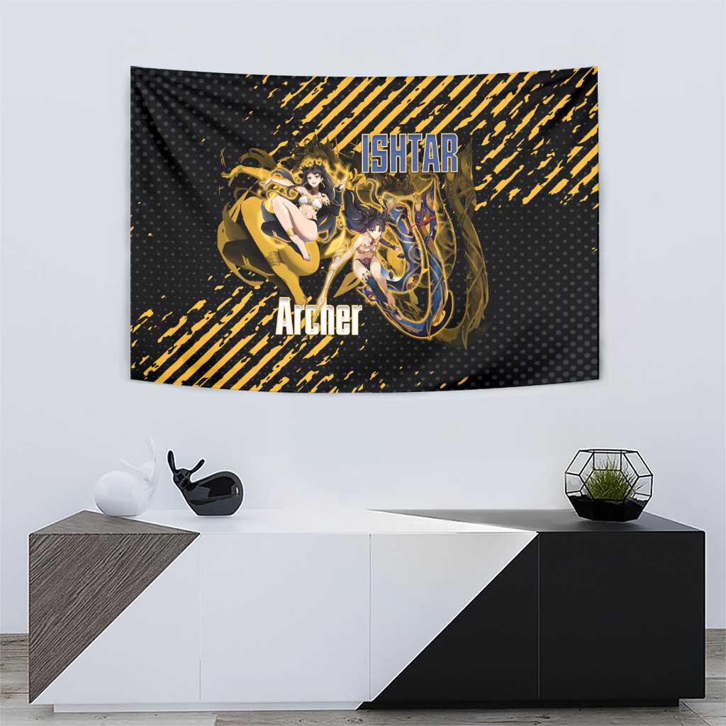 Ishtar Archer Fate Grand Order Tapestry Anime Pop Art Grunge Style