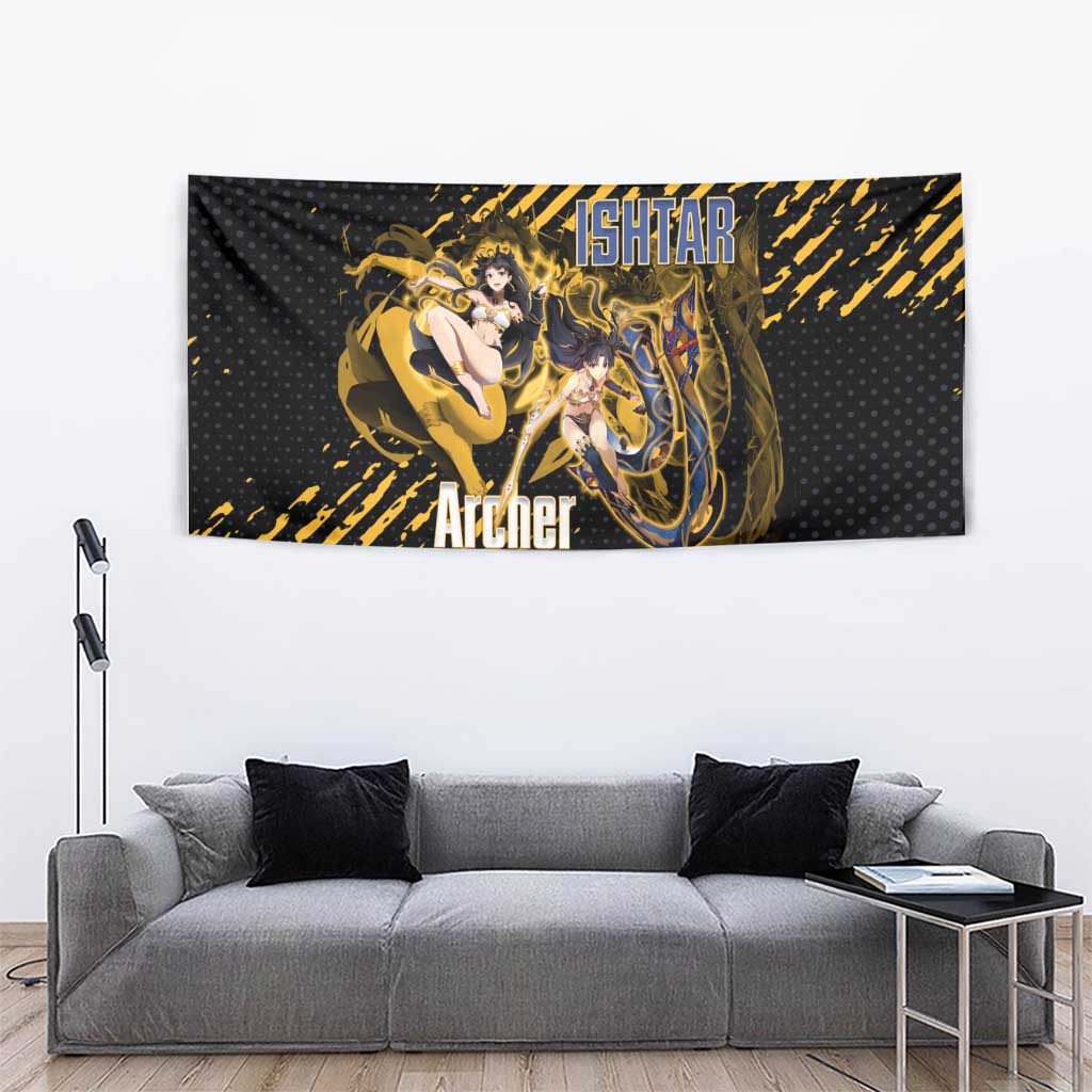 Ishtar Archer Fate Grand Order Tapestry Anime Pop Art Grunge Style