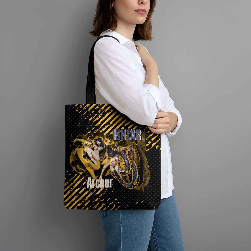 Ishtar Archer Fate Grand Order Tote Bag Anime Pop Art Grunge Style