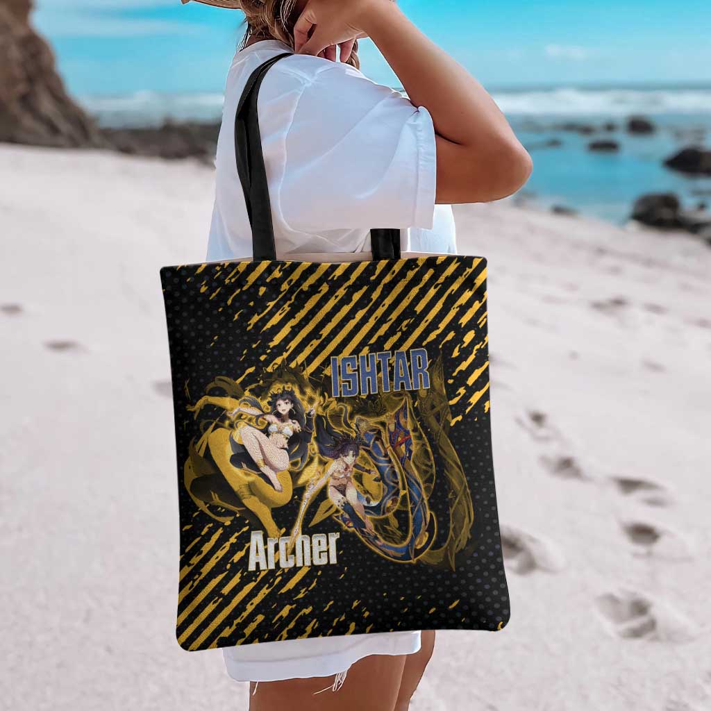Ishtar Archer Fate Grand Order Tote Bag Anime Pop Art Grunge Style